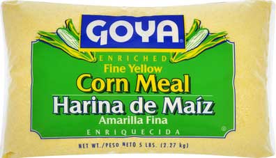 Goya Fine Yellow Corn Meal, 5 Pound -- 4 per case.