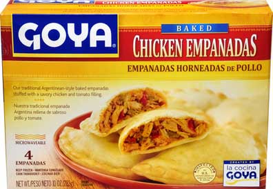 Goya Baked Chicken Empanada, 10 Ounce -- 12 per case.