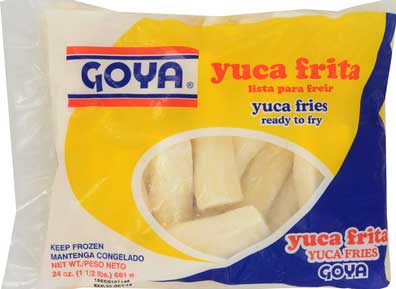 Goya Yucca Fry Appetizer, 24 Ounce -- 16 per case.