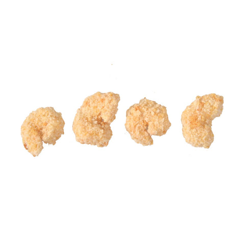 King and Prince Cracker Jack Popcorn Breaded Shrimp, 2.5 Pound -- 4 per case.