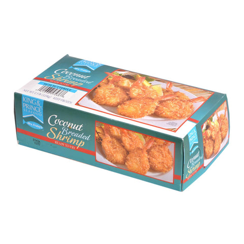 King and Prince Coconut Breaded Shrimp - 16/20, 2.5 Pound -- 4 per case.