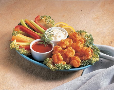 King and Prince Buffalo Spicy Shrimp, 2.5 Pound -- 4 per case.