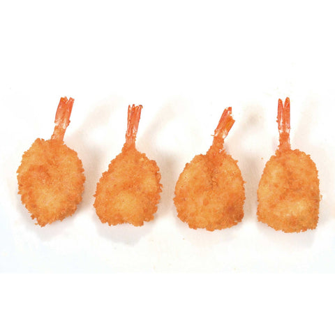 King and Prince Breaded Butterfly Shrimp - 16/20, 3 Pound -- 4 per case.