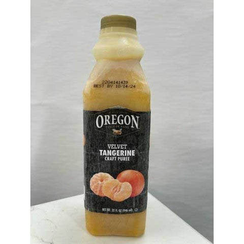 Fruit In Hand Tangerine Velvet Craft Puree, 32 Fluid Ounce -- 6 per case