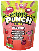 Sour Punch Rad Reds Bites Candy, 9 Ounce -- 12 per case