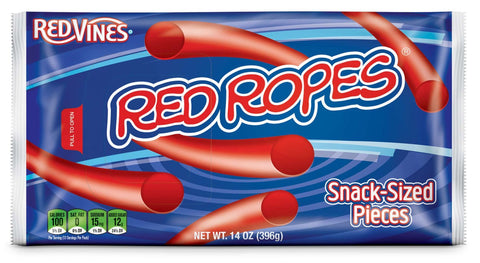 Red Vines Red Ropes Candy, 14 Ounce Bag -- 12 per case