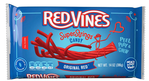 Red Vines Super Strings Candy, 14 Ounce -- 12 per case