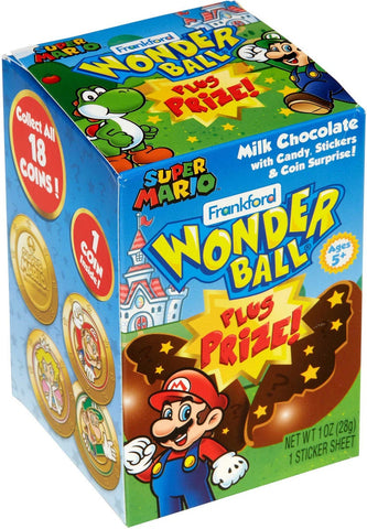 Frankford Super Mario Wonder Ball Candy, 1 Ounce -- 120 per case.
