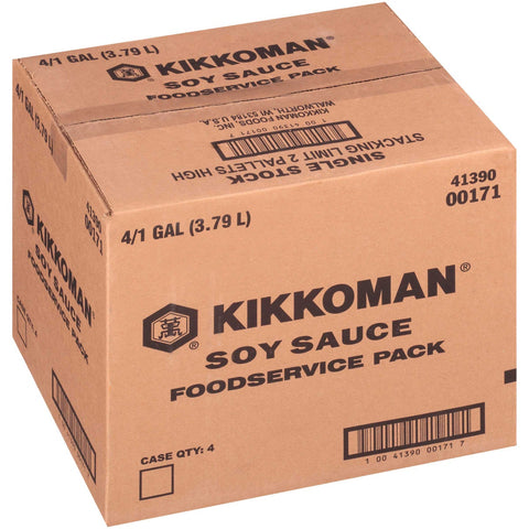 Kikkoman Soy Sauce, 1 Gallon -- 4 per case.