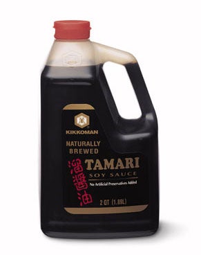 Kikkoman Tamari Soy Sauce, 0.5 Gallon -- 6 per case.