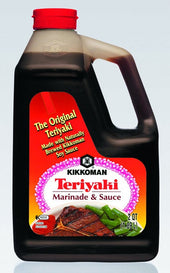 Kikkoman Teriyaki Marinade and Sauce, 0.5 Gallon -- 6 per case.