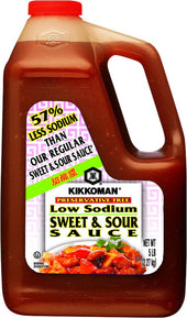Kikkoman Low Sodium Sweet and Sour Sauce, 5 Pound -- 6 per case.
