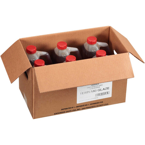 Kikkoman Less Sodium Preservative Free Teriyaki Glaze, 5 Pound -- 6 per case.