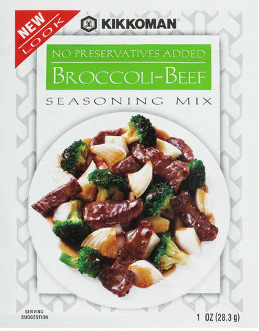 Kikkoman Broccoli Beef Seasoning Mix, 1 Ounce -- 12 per case