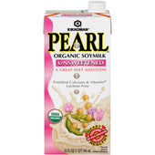 Pearl Organic Unsweetened Soy Milk, 32 Fluid Ounce -- 12 per case.