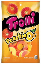 Trolli Peachie Gummi Candy, 6.3 Ounce -- 8 per case.
