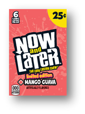 Now and Later Mango Guava Candy, 0.93 Ounce -- 288 per case.