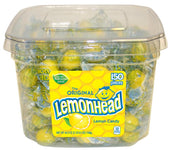 Lemonhead Candy - 150 count per pack -- 4 packs per case.