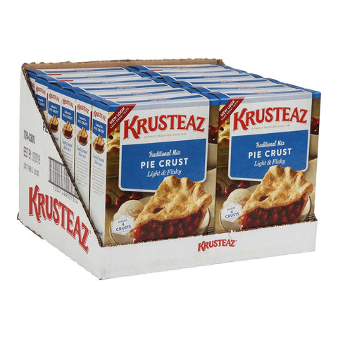 Krusteaz Pie Crust Mix, 20 Ounce -- 12 per case.