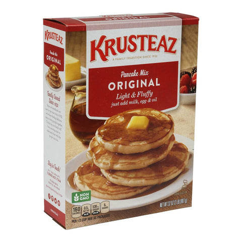 Krusteaz Original Pancake Mix, 32 Ounce -- 12 per case.