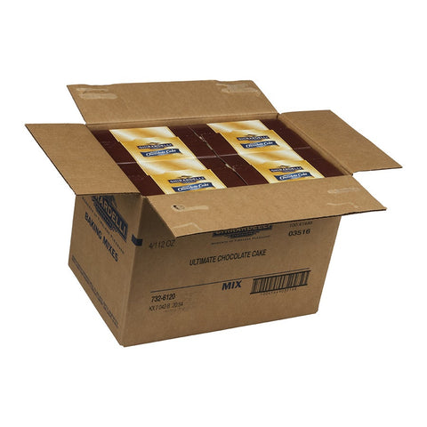 Continental Mills Ghirardelli Ultimate Fudge Chocolate Cake Brownie Mix, 112 Ounce -- 4 per case.