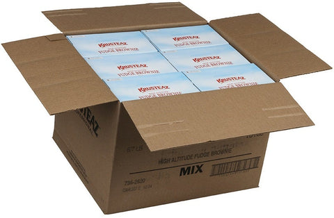 Krusteaz Professional High Altitude Fudge Brownie Mix, 7 Pound -- 6 per case