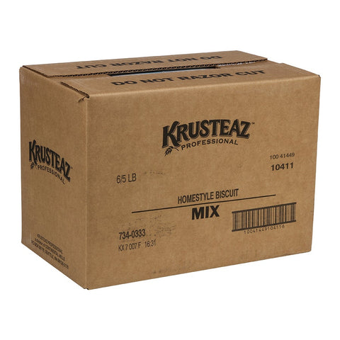 Krusteaz Professional Homestyle Biscuit Mix, 5 Pound -- 6 per case.