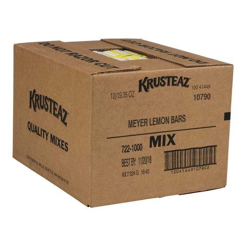 Krusteaz Meyer Lemon Bar Mix, 19.35 Ounce -- 12 per case.