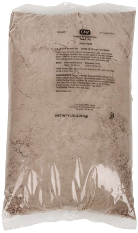 Continental Mills Fudge Brownie Mix, 5 Pound -- 6 per case