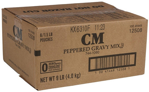 Continental Mills Peppered Gravy Mix, 1.5 Pound -- 6 per case