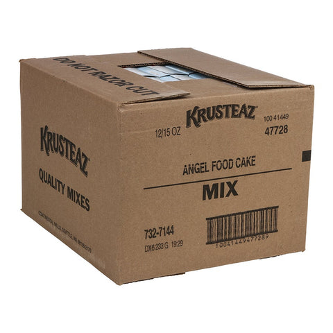 Continental Mills Krusteaz Angel Food Cake Mix, 14 Ounce -- 12 per case.