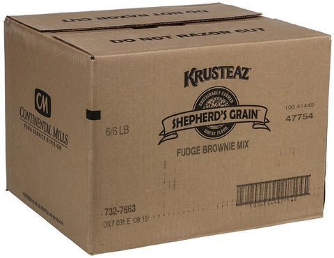 Continental Mills Krusteaz Deluxe Brownie Mix, 96 Ounce -- 6 per case
