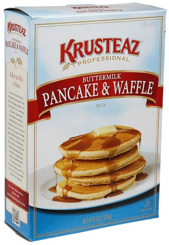Continental Mills Krusteaz Complete Buttermilk Pancake and Waffle Mix, 5 Pound -- 6 per case