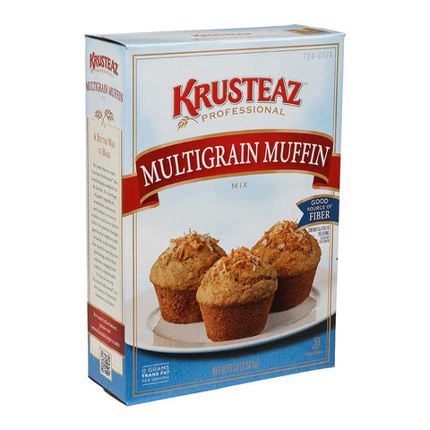 Krusteaz Multi Grain Muffin Mix, 5 Pound -- 6 per case.