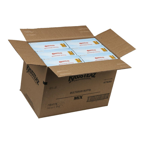 Krusteaz Multi Grain Muffin Mix, 5 Pound -- 6 per case.