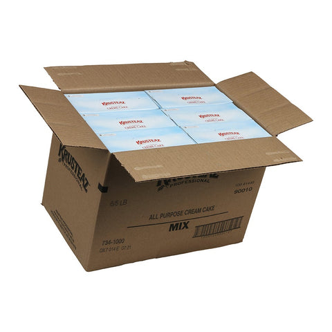 Continental Mills Krusteaz Cream Cake and Muffin Mix, 5 Pound -- 6 per case.