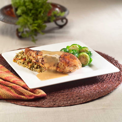 Pioneer Low Sodium Roasted Chicken Gravy Mix, 14 Ounce -- 6 per case.