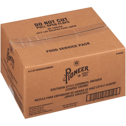 Pioneer Southern Style Cornmeal Breader, 5 Pound -- 6 per case.