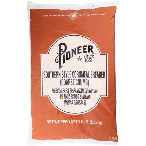Pioneer Southern Style Cornmeal Breader, 5 Pound -- 6 per case.