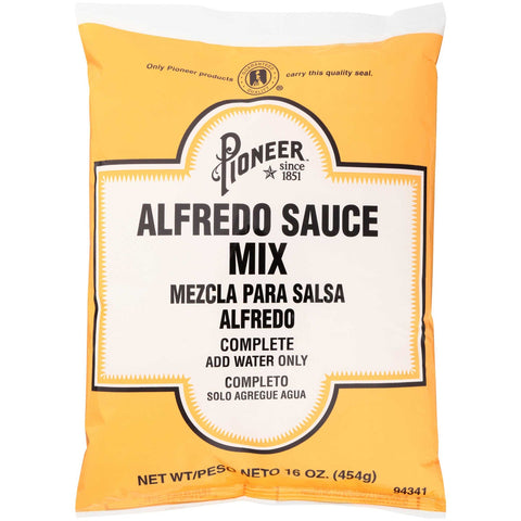 Pioneer Alfredo Sauce Mix, 16 Ounce -- 6 per case.