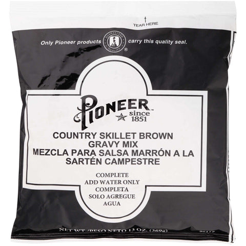 Pioneer Country Skillet Brown Gravy Mix, 13 Ounce -- 6 per case