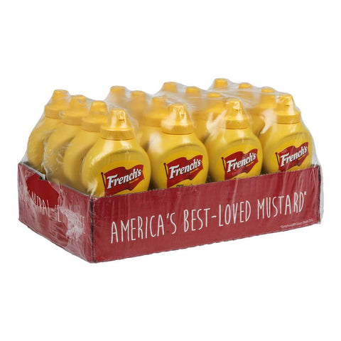 Mustard Frenchs Classic Yellow Squeeze, 14 Ounce -- 16 per case