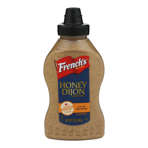 Mustard Frenchs Dijon Squeeze 12 Case 12 Ounce