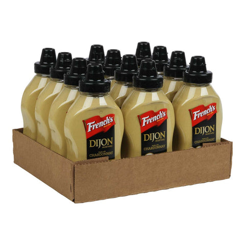 Frenchs Dijon Mustard with Chardonnay, 12 Ounce -- 12 per case.