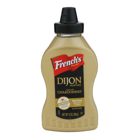 Frenchs Dijon Mustard with Chardonnay, 12 Ounce -- 12 per case.