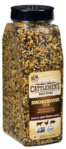 Cattlemens Smokehouse Rub, 25 Ounce -- 6 per case