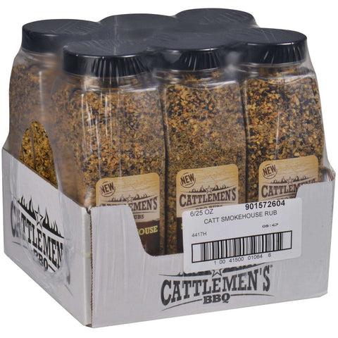 Cattlemens Smokehouse Rub, 25 Ounce -- 6 per case