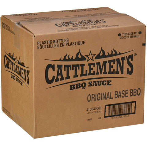 Cattlemans St. Louis Original Barbecue Sauce -- 4 Bottle 1 Gallon