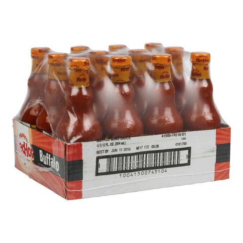 Frank Red Hot Buffalo Wing Sauce, 12 Ounce -- 12 Case