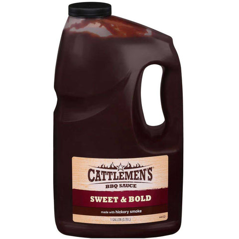 Cattlemens Sweet and Bold BBQ Sauce, 160 Ounce -- 4 per case.